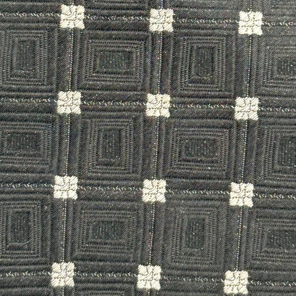 Stacy Adams Neck Tie Mens 100% Silk Handmade Geometric Business Office - Picture 5 of 7